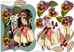 Sweet May Female Card