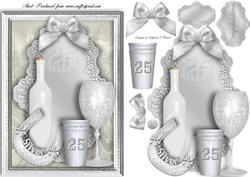 25th Anniversary Card