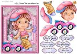 Little Sassy Girls Card