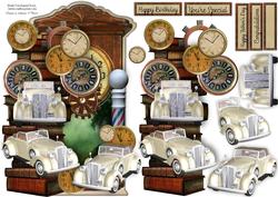 Cars O'clock Male Card