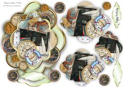 Time to Sail Stacker Male Card