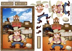 Wild ,wild, West Male Card