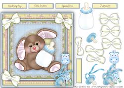 Super Cute Baby Boy Card