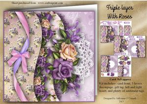 Triple Layer with Roses Mini Kit