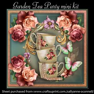 Garden Tea Party Mini Kit
