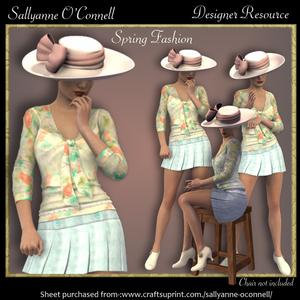 Spring Fashion Designer Resource