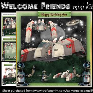 Welcome Friends Mini Kit