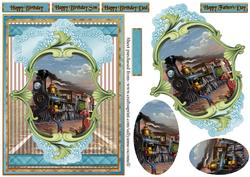 Train Male Card