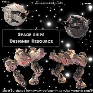 Space Ships.2 Designer Resource