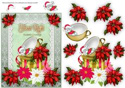 Silent Night Christmas Card