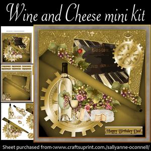 Wine and Cheese Mini Kit