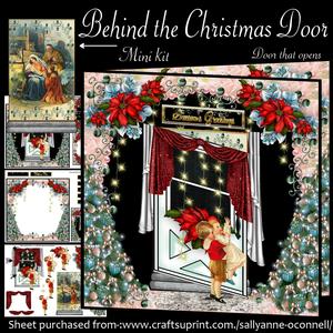 Behind the Christmas Door Mini Kit