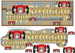 Happy Birthday with Cars Dl
