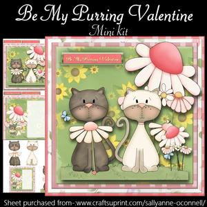 Be My Purring Valentine Mini Kit