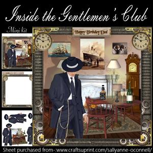 At the Gentlemen's Club Mini Kit