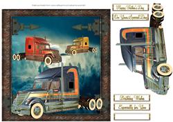 The Night Rider Male Card