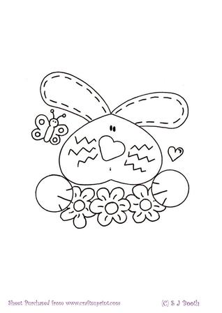 Bunny Flower Garland
