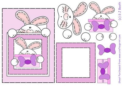 Bunny Has a Gift for You - Purple