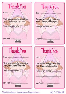 Princess Maggie Thanks for Coming - Pink