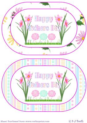 Happy Mothers Day Toppers