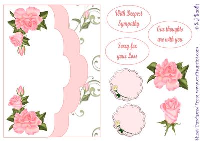 Coral Roses Sympathy