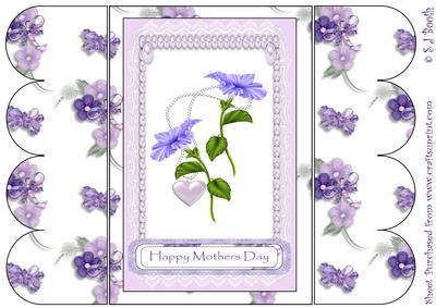 Mothers Day Necklace and Flowers