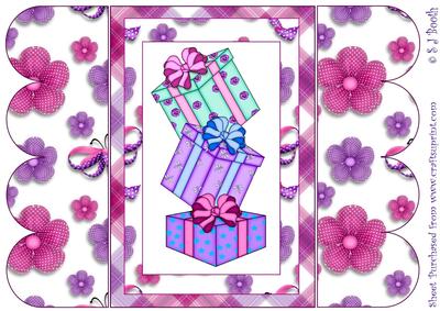 Pink Flowers and Presents