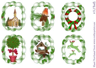 6 Traditional Xmas Toppers