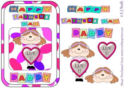 Maggie Happy Fathers Day Daddy