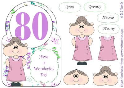 80th Nan Gran Ganny Nanna