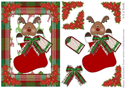Reindeer Card Front