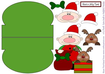 Santas Helper Wobble/rocker Green
