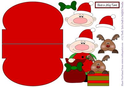 Santas Helper Wobble/rocker Red