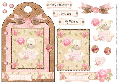 Anniversary or Valentine Bear
