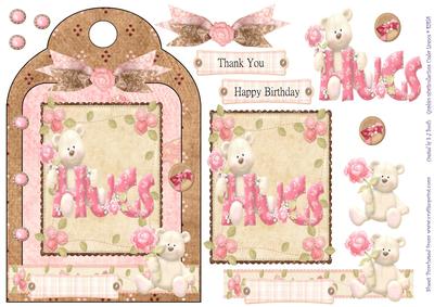 Birthday Thank You Bear Hugs