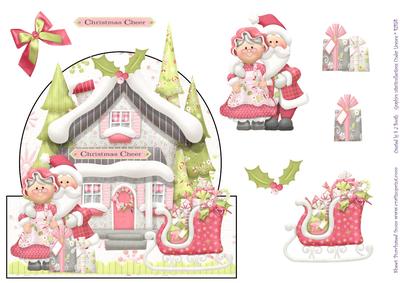 Mr and Mrs Christmas Cheer House