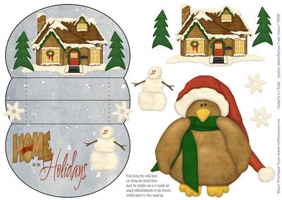 Home for the Holidays 3D Mini Stepper