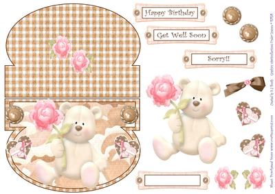 Flower Bear Wobble Rocker