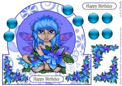 Blue Flower Fairy