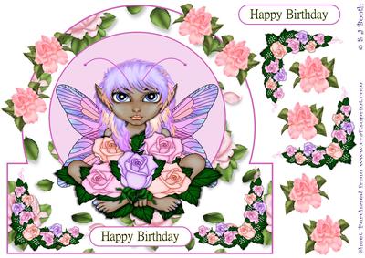 Roses Flower Fairy