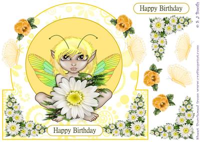 Yellow Flower Fairy