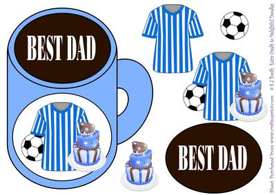 Football Mug Best Dad