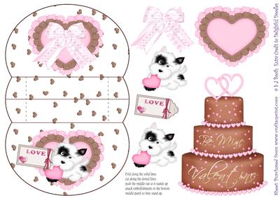 Be Mine Valentine 3D Mini Stepper