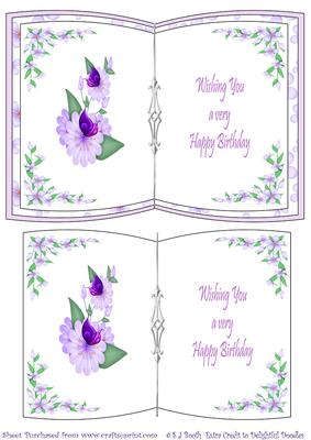 Butterflies and Flowers Book Sheet