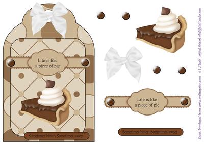 Life is Like a Piece of Pie Card Front