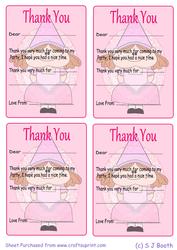Princess Maggie Thanks for Coming - Pink