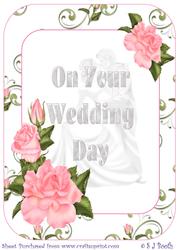 On Your Wedding Day Large Topper