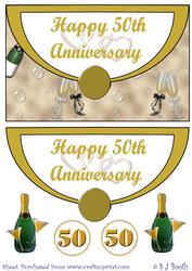 50th Anniversary Envelope Front