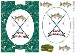 Gone Fishing Green