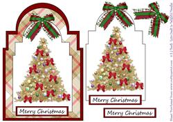 Xmas Tree Shaped Front